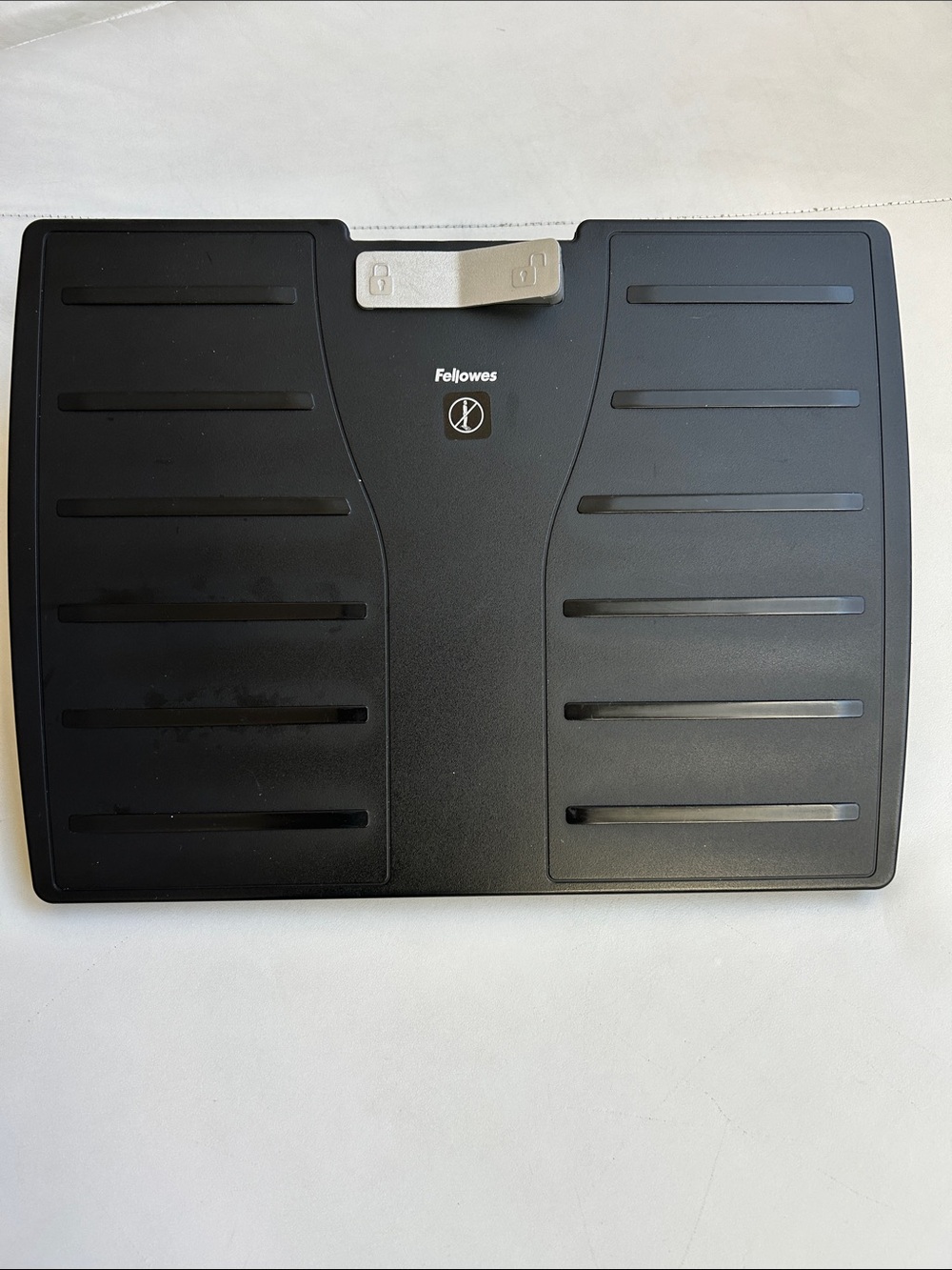 Fellowes Office Suites Adjustable Footrest with Microban Protection